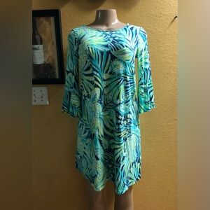 Lilly Pulitzer Vibrant Leaf Print Cover-Up